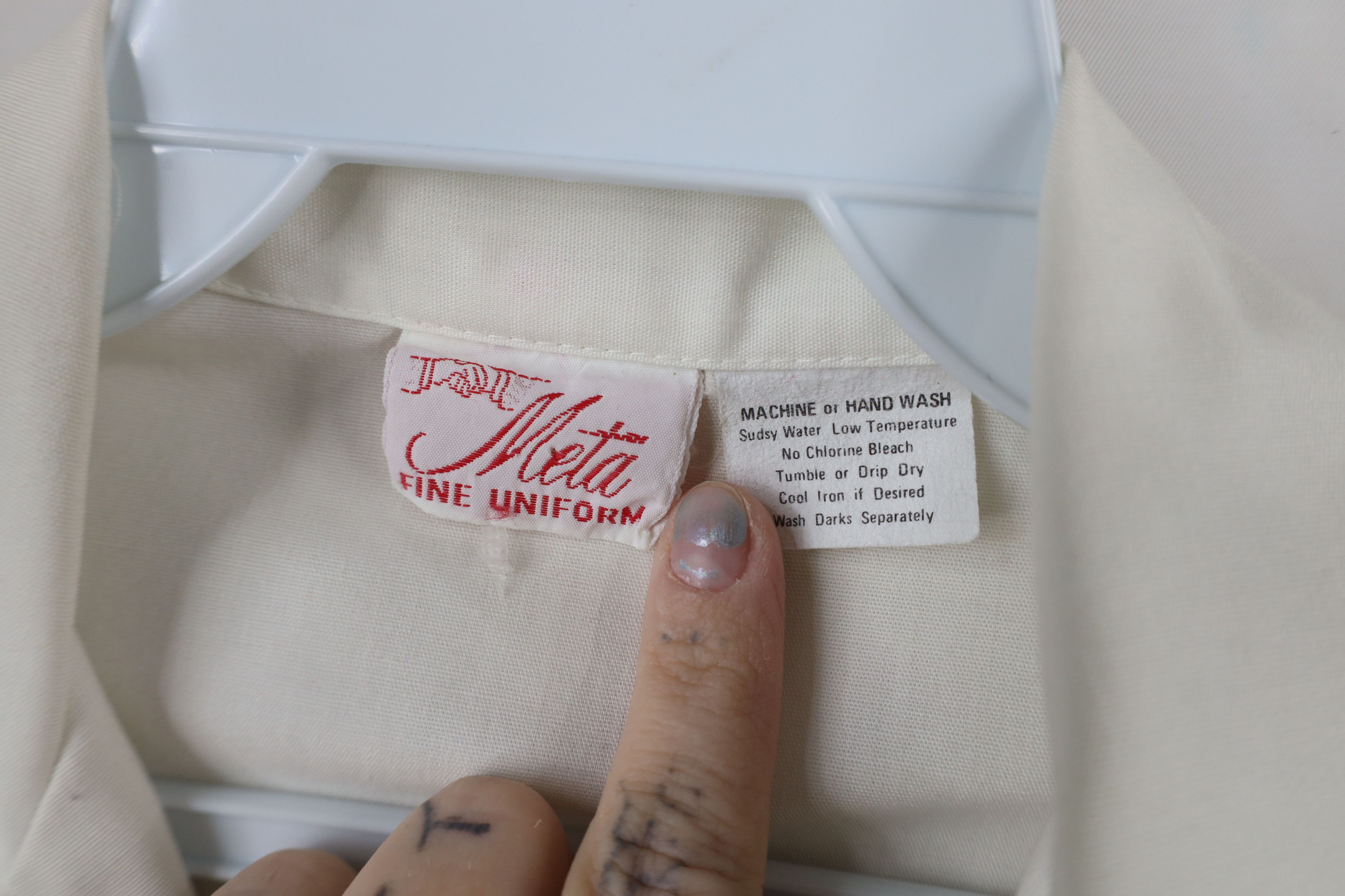 Vintage Vintage 50s 60s Stitch Registered Nurse Uniform Jacket USA Size M / US 6-8 / IT 42-44 - 9 Thumbnail