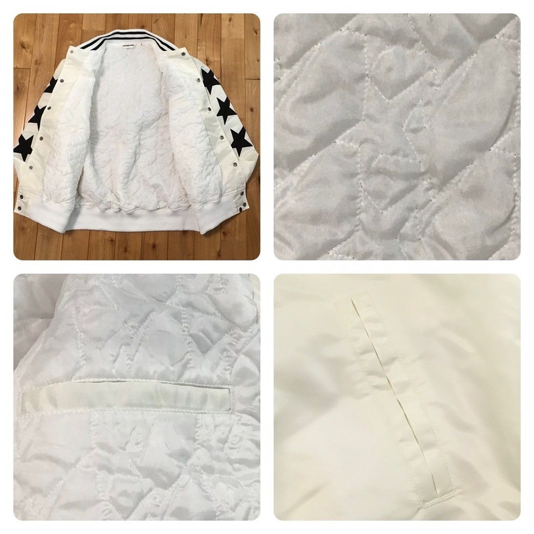 Bape × Nigo BAPE STA logo varsity jacket a bathing ape star NIGO Size US XL / EU 56 / 4 - 6 Thumbnail