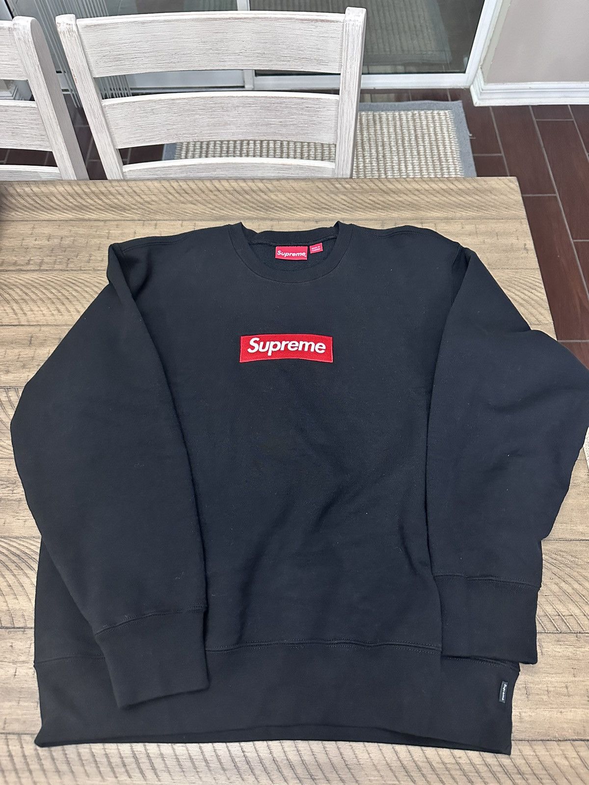 Supreme Supreme box logo crewneck Size US M / EU 48-50 / 2 - 1 Thumbnail