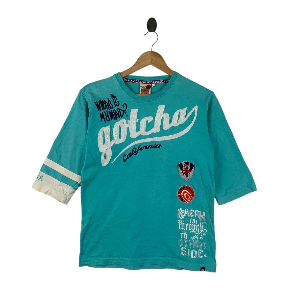 Gotcha GOTCHA CALIFORNIA INDIVIDUAL Collection Roots Tee Shirt Top Size S / US 4 / IT 40 - 1 Thumbnail