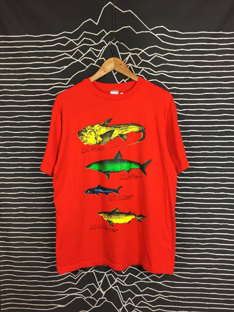Japanese Brand Panpanya Official Ashizuri Aquarium Shark Encyclopedia Tee Size US L / EU 52-54 / 3 - 2 Thumbnail
