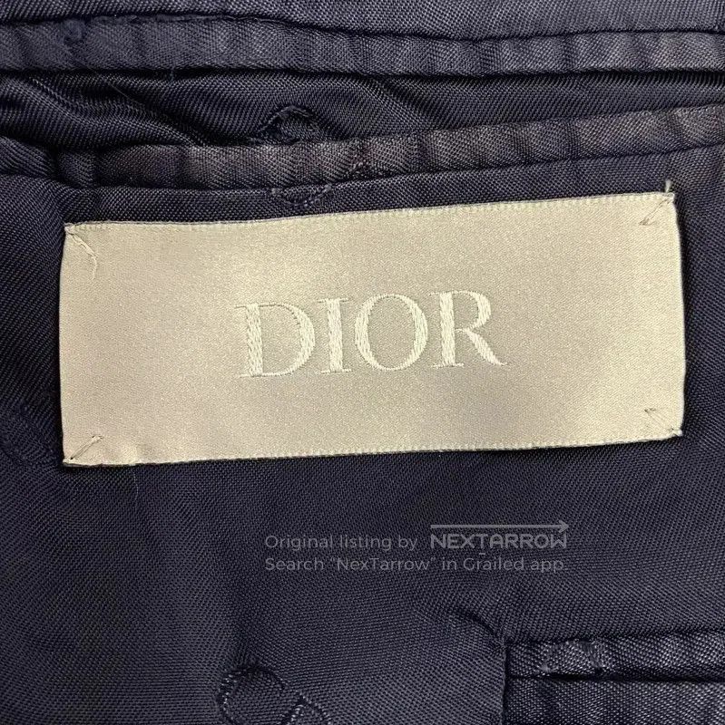 Dior Dior Women's Dark Blue Wool Jacket . Size L / US 10 / IT 46 - 5 Thumbnail