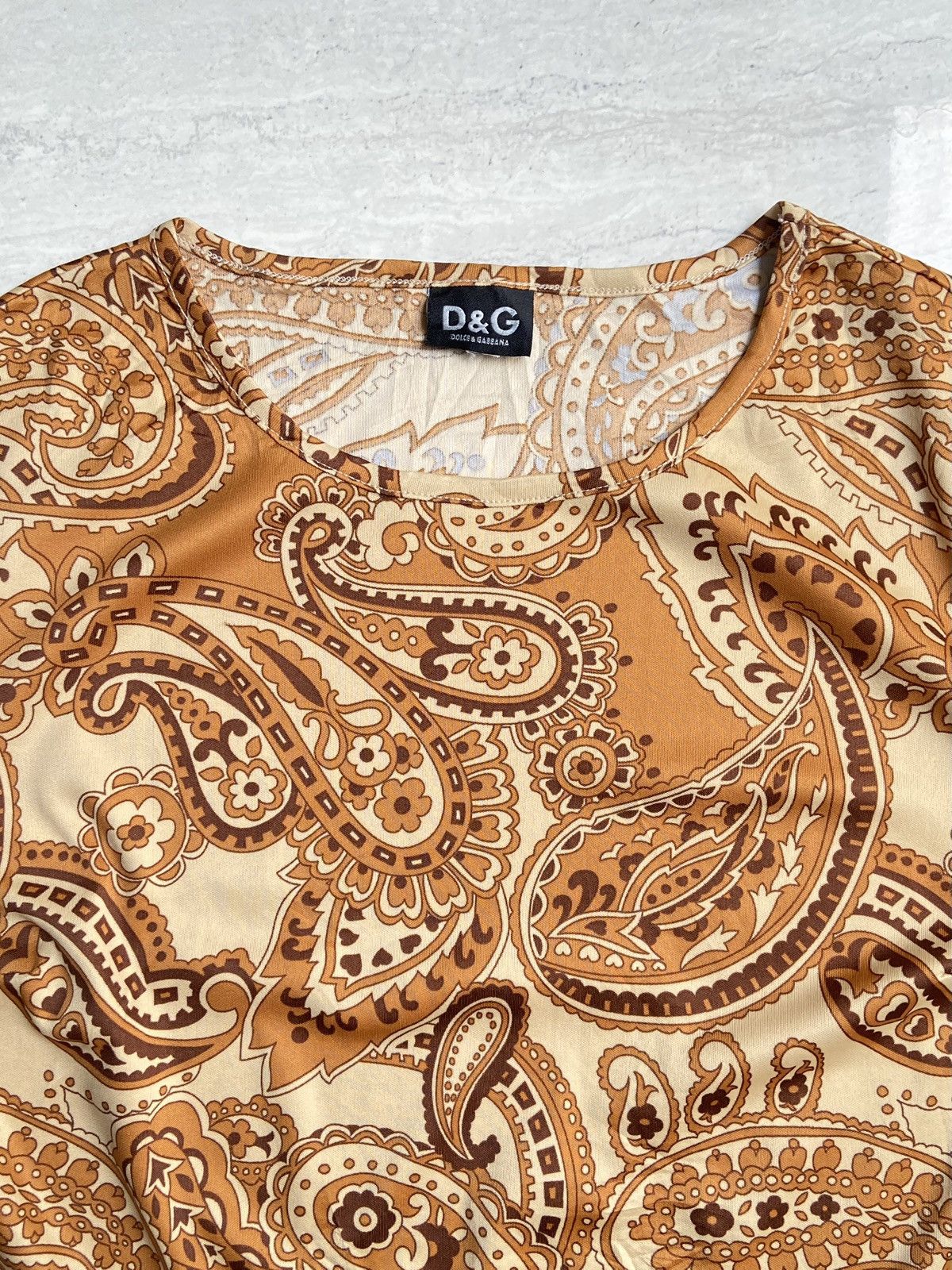 Dolce & Gabbana Dolce & Gabbana Motive T-shirt Size US XS / EU 42 / 0 - 9 Thumbnail