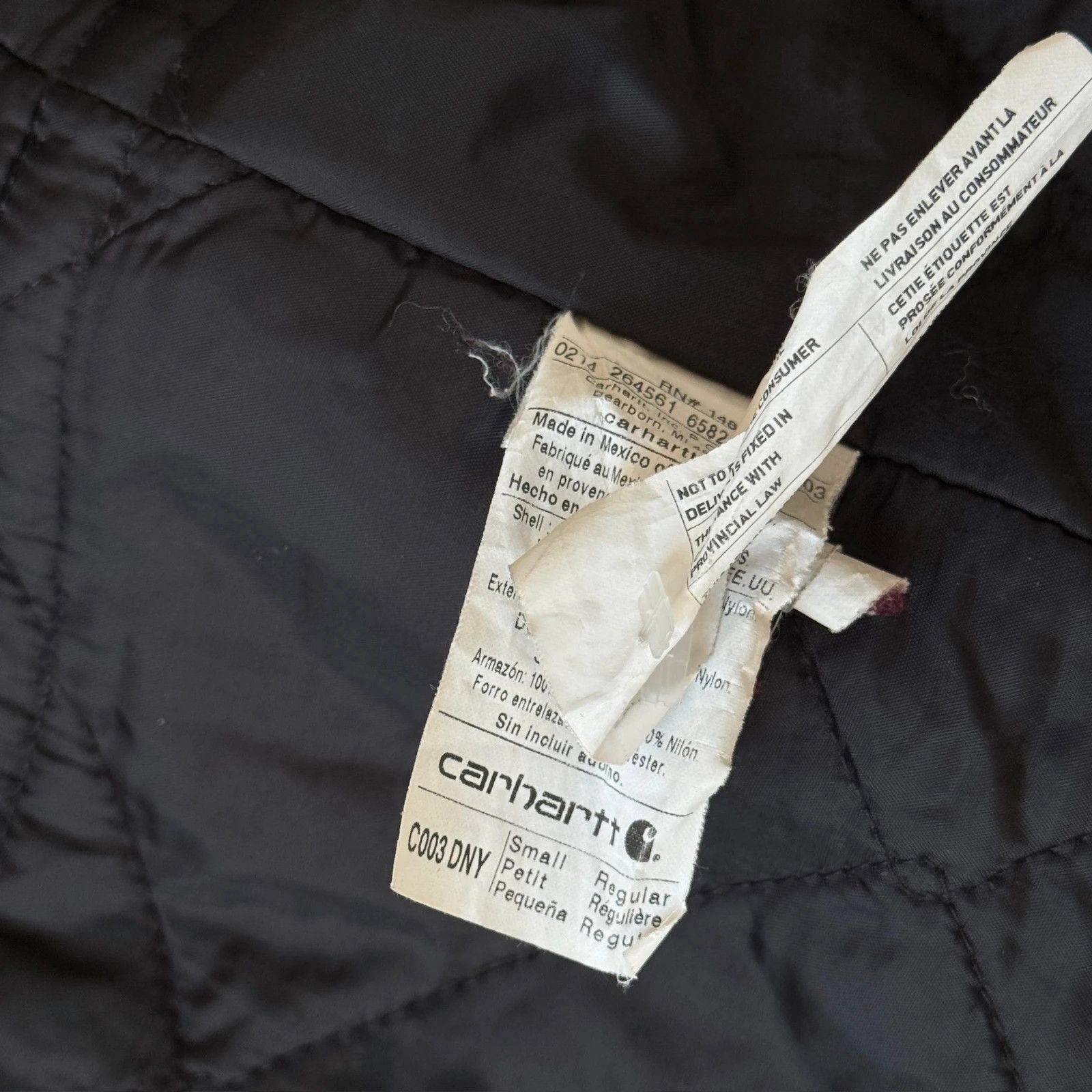 Carhartt Vintage Carhartt Duck Canvas Arctic Coat Workwear Jacket Size US S / EU 44-46 / 1 - 7 Thumbnail