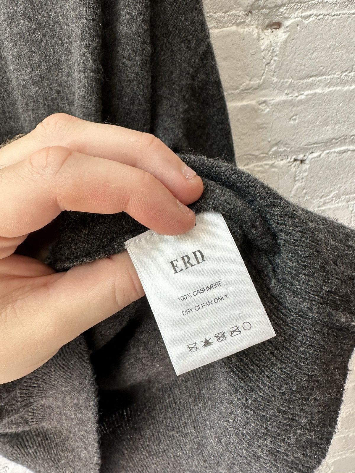 Enfants Riches Deprimes × Loro Piana ERD Loro Piana Cashmere Turtleneck Size US M / EU 48-50 / 2 - 6 Thumbnail