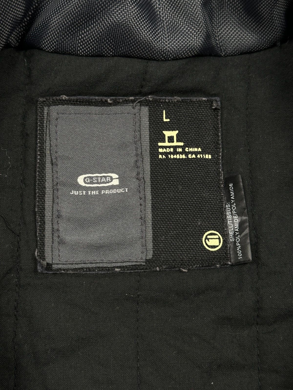 G-Star G-Star RAW 3301 Water Patrol Quilted Jacket Nylon Bomber L Size US L / EU 52-54 / 3 - 16 Thumbnail