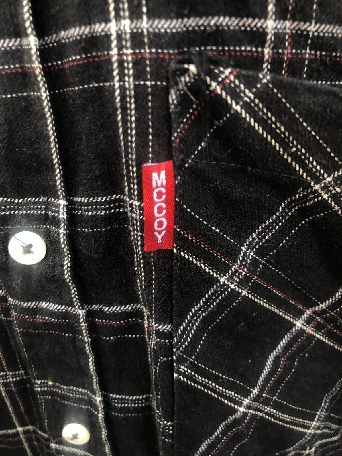 The Real McCoy's The Real McCoy Union Made Black Plaid Button Shirts Size US L / EU 52-54 / 3 - 5 Thumbnail