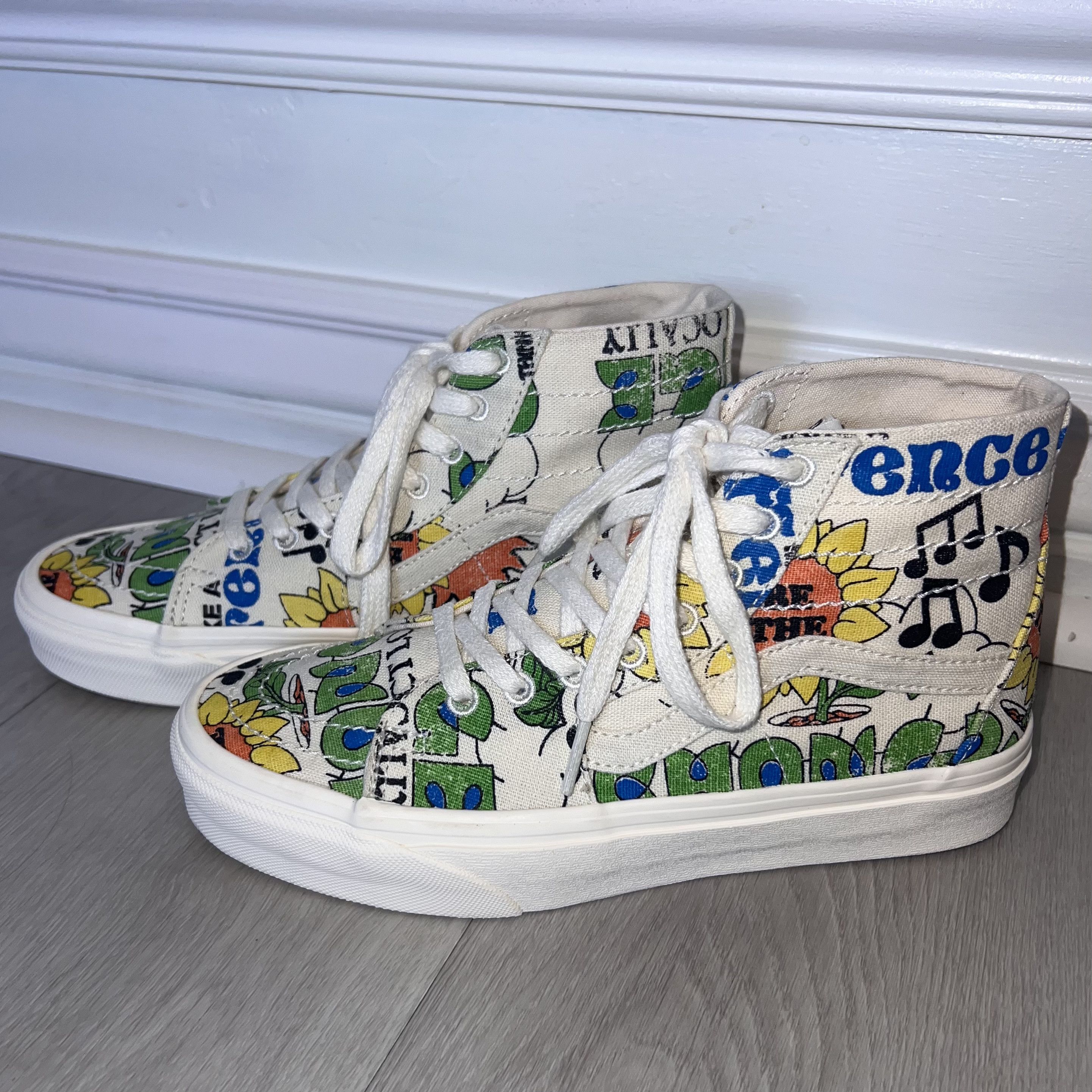 Vans Vans Sk8-Hi Tapered Eco Theory Sneaker Shoes - Size 7 Size US 7 / IT 37 - 4 Thumbnail