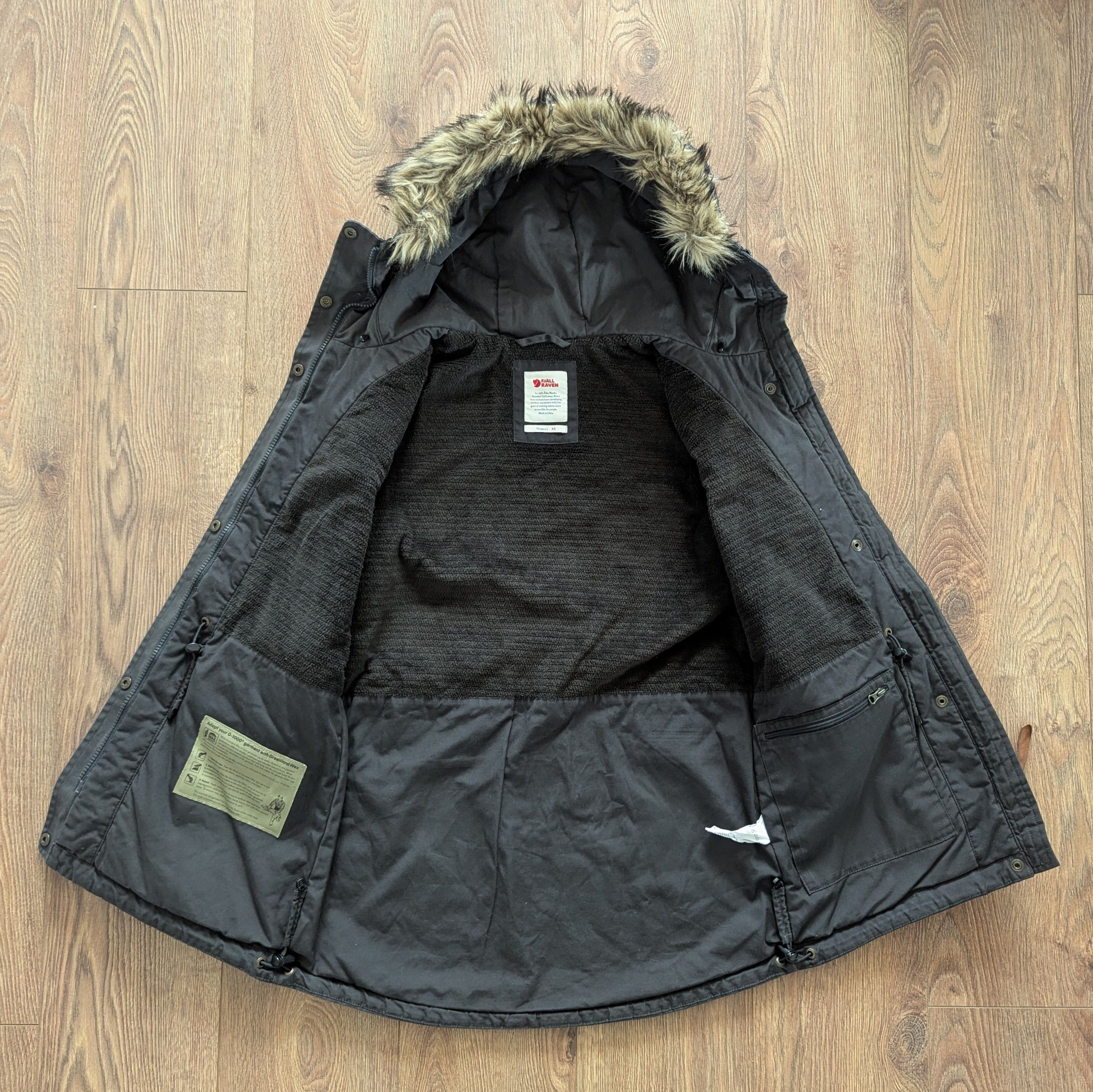 Fjallraven Fjällräven G-1000 Sarek Winter Hooded Jacket With Fur SizeXS Size XS / US 0-2 / IT 36-38 - 12 Thumbnail