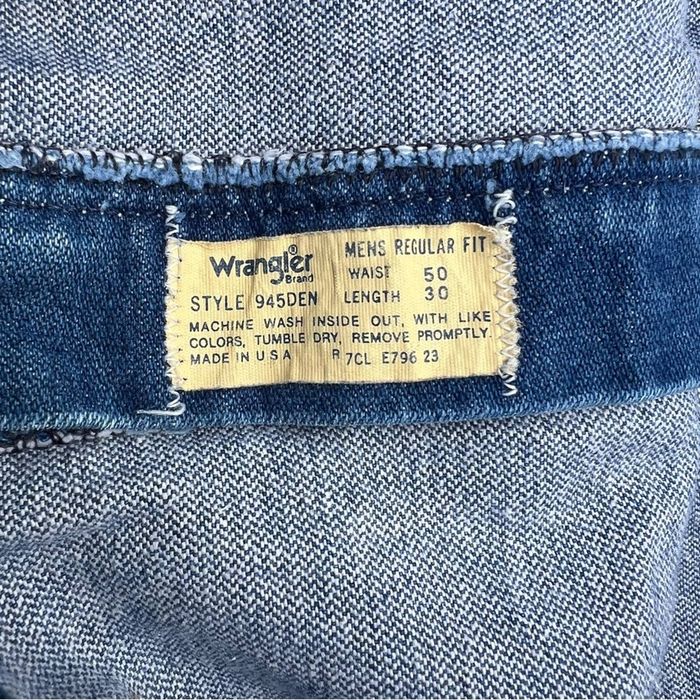 Wrangler Vintage 80s Wrangler 945 regular fit cowboy cut jeans 50x30 ...