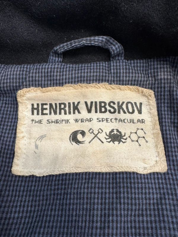 Henrik Vibskov Henrik Vibskov Wool Viscose M Blend Coat Jacket black Size M / US 6-8 / IT 42-44 - 7 Thumbnail