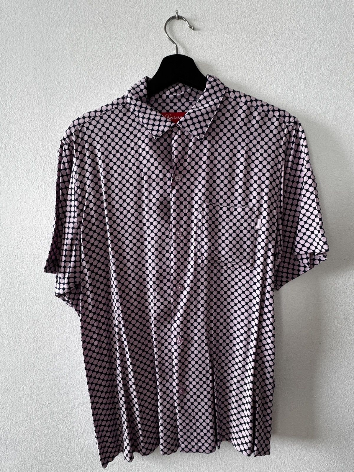 Supreme Compact dot rayon S/S shirt Size US M / EU 48-50 / 2 - 2 Thumbnail