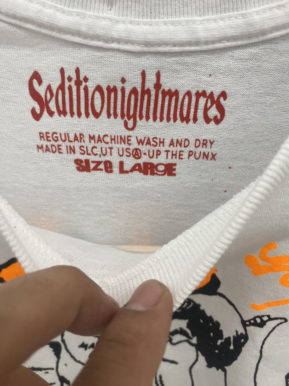 Designer × Seditionaries Rare- Explicit’ Sedition Nightmares Shirt Size US L / EU 52-54 / 3 - 4 Thumbnail