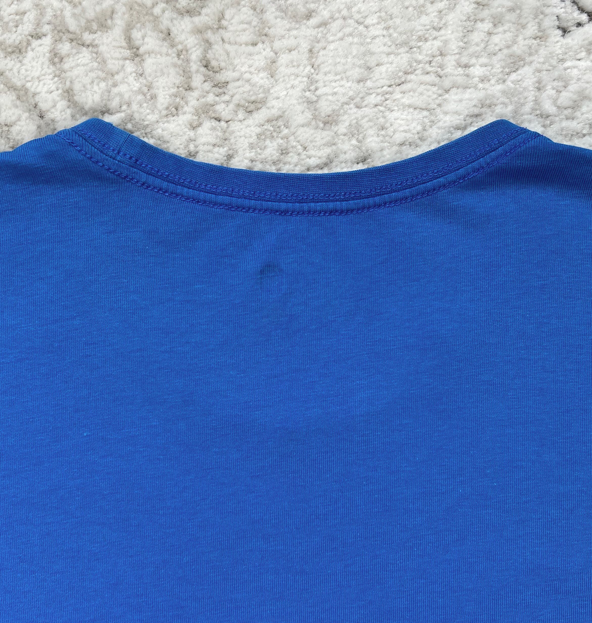 Adidas Adidas Climalite Blue Graphic Logo T-Shirt M/L Size US M / EU 48-50 / 2 - 13 Thumbnail