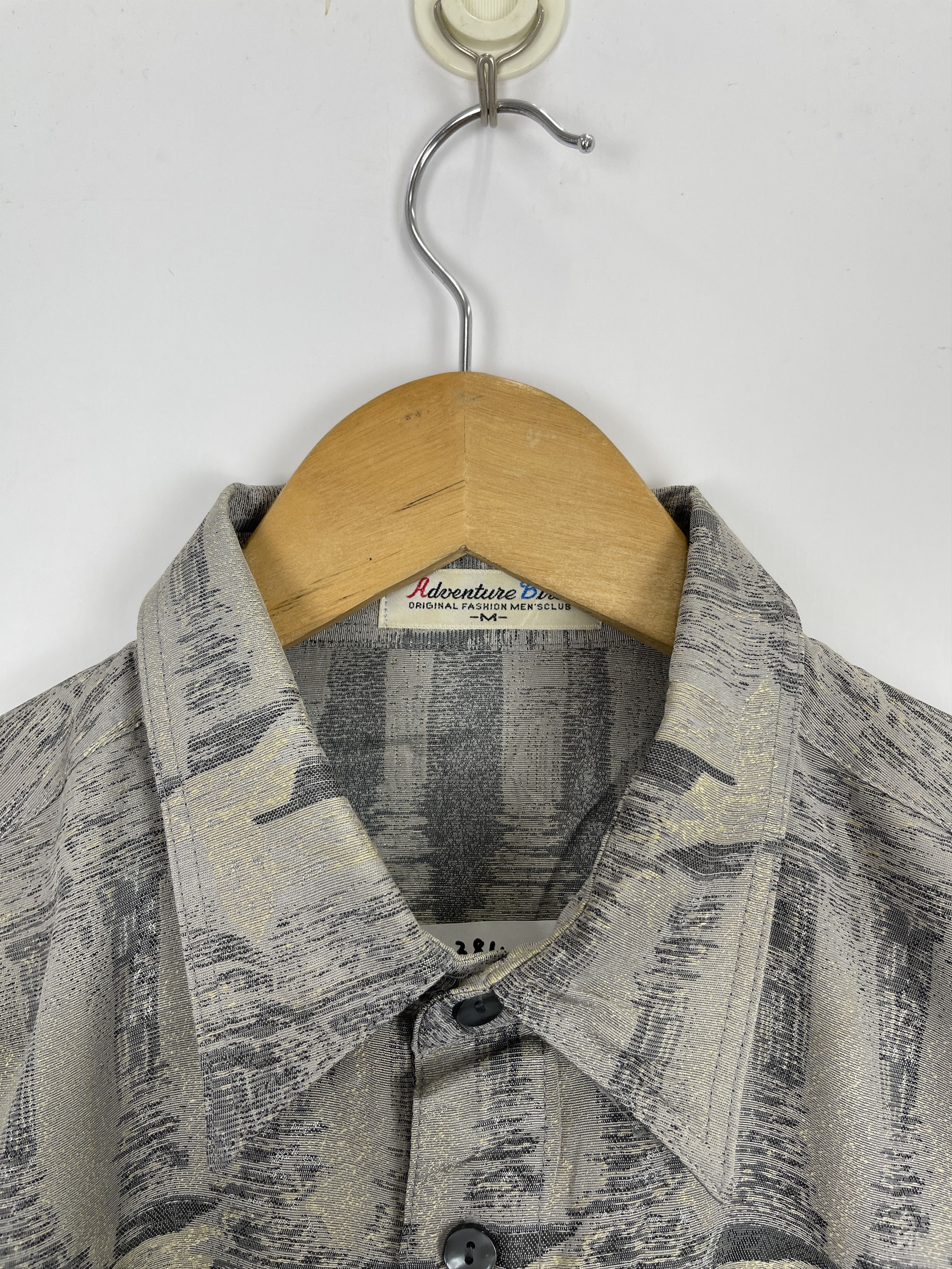 Vintage Vintage 80s Japanese Brand Silk Shirt TA0384 Size US M / EU 48-50 / 2 - 7 Thumbnail