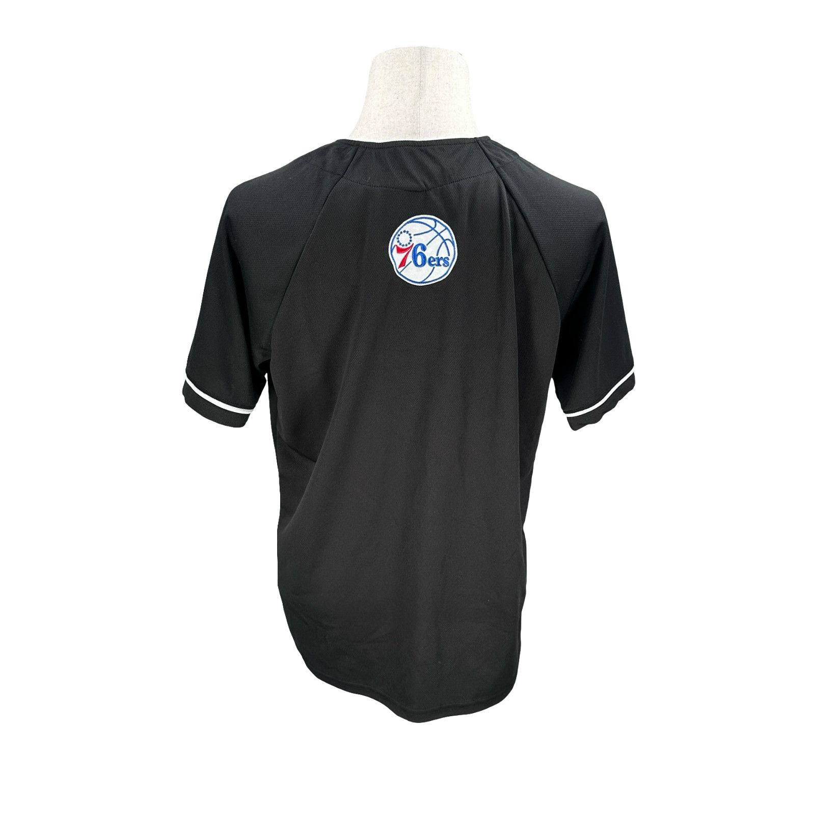 Other Ultra Game NBA Philadelphia Baseball Jersey Men's M Black Size US M / EU 48-50 / 2 - 4 Thumbnail