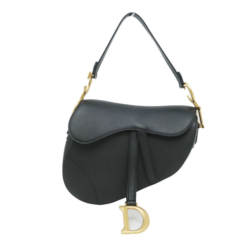 Dior Saddle Bag Shoulder Bag Black