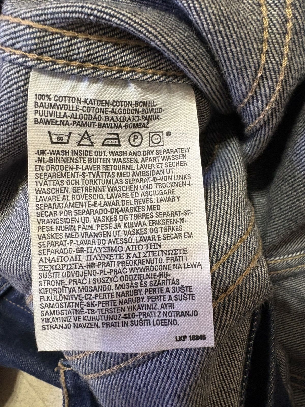 Levi's Vintage Levi's 70590 04 Denim Trucker Jacket Womens Size S Size S / US 4 / IT 40 - 14 Thumbnail