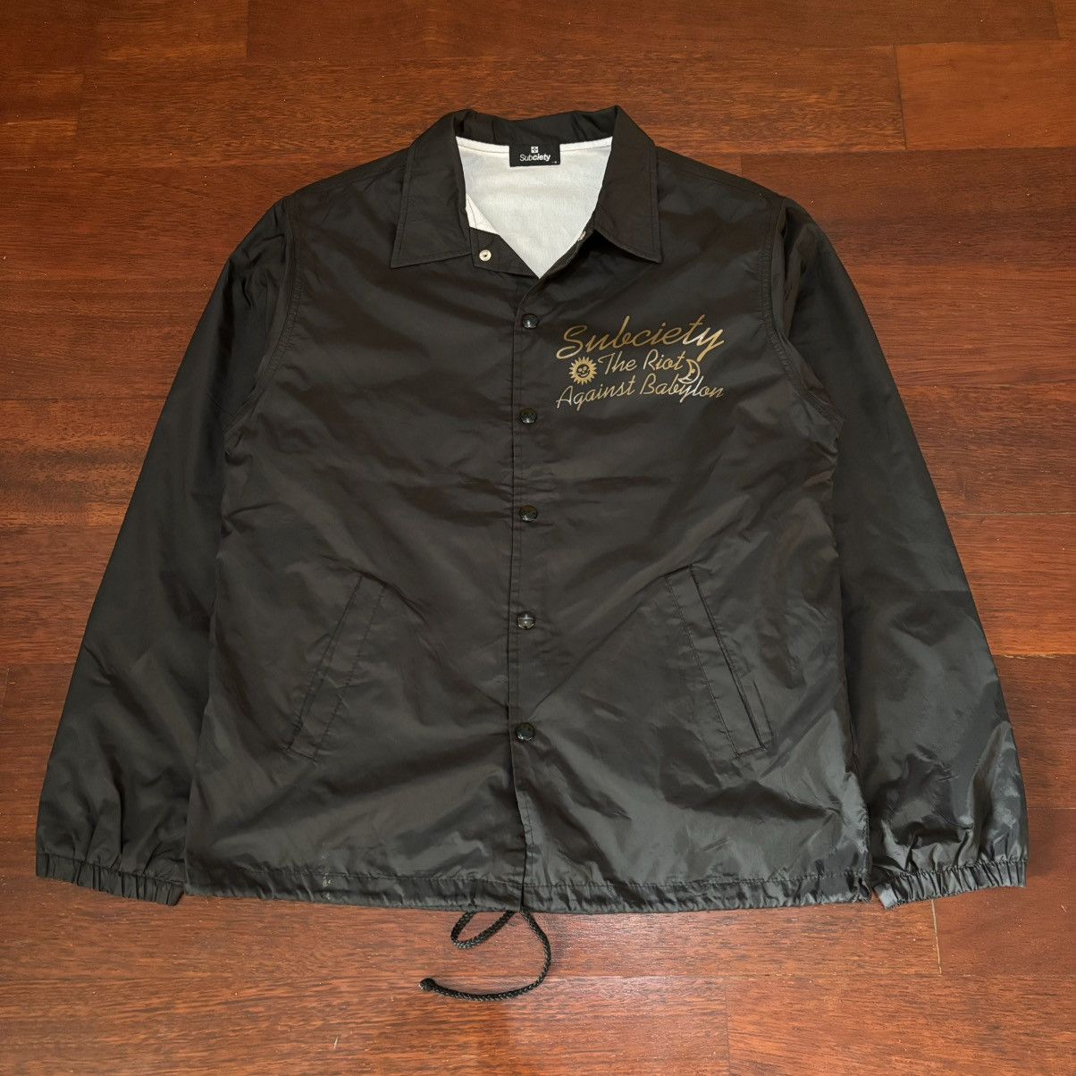 Japanese Brand ⚡️BUY NOW⚡️ Subciety The Riot Against Babylon Coach Jacket Size US S / EU 44-46 / 1 - 1 Thumbnail