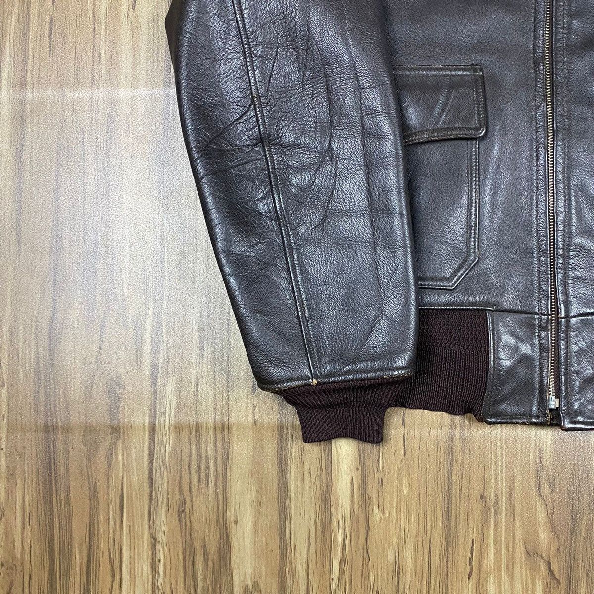 Genuine Leather Buzzrickson leather jacket Size US XXS / EU 40 - 5 Thumbnail