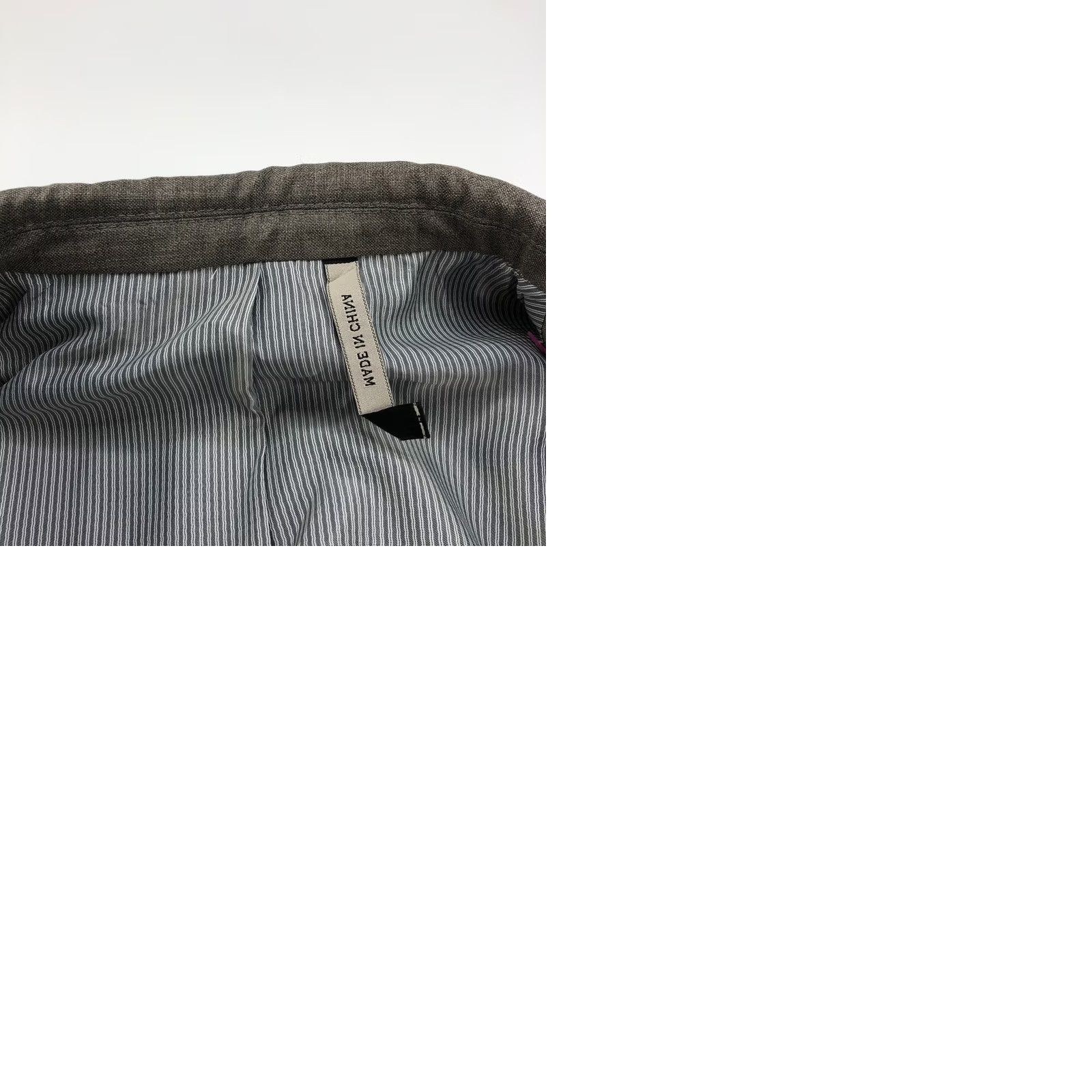 Banana Republic Banana Republic Blazer Sport Coat 44 L 100% Wool Brown Gray Button Notch Lapel Double-Vented Single-Breasted Two-Button Shirt Mens Regular Size 44R - 10 Thumbnail