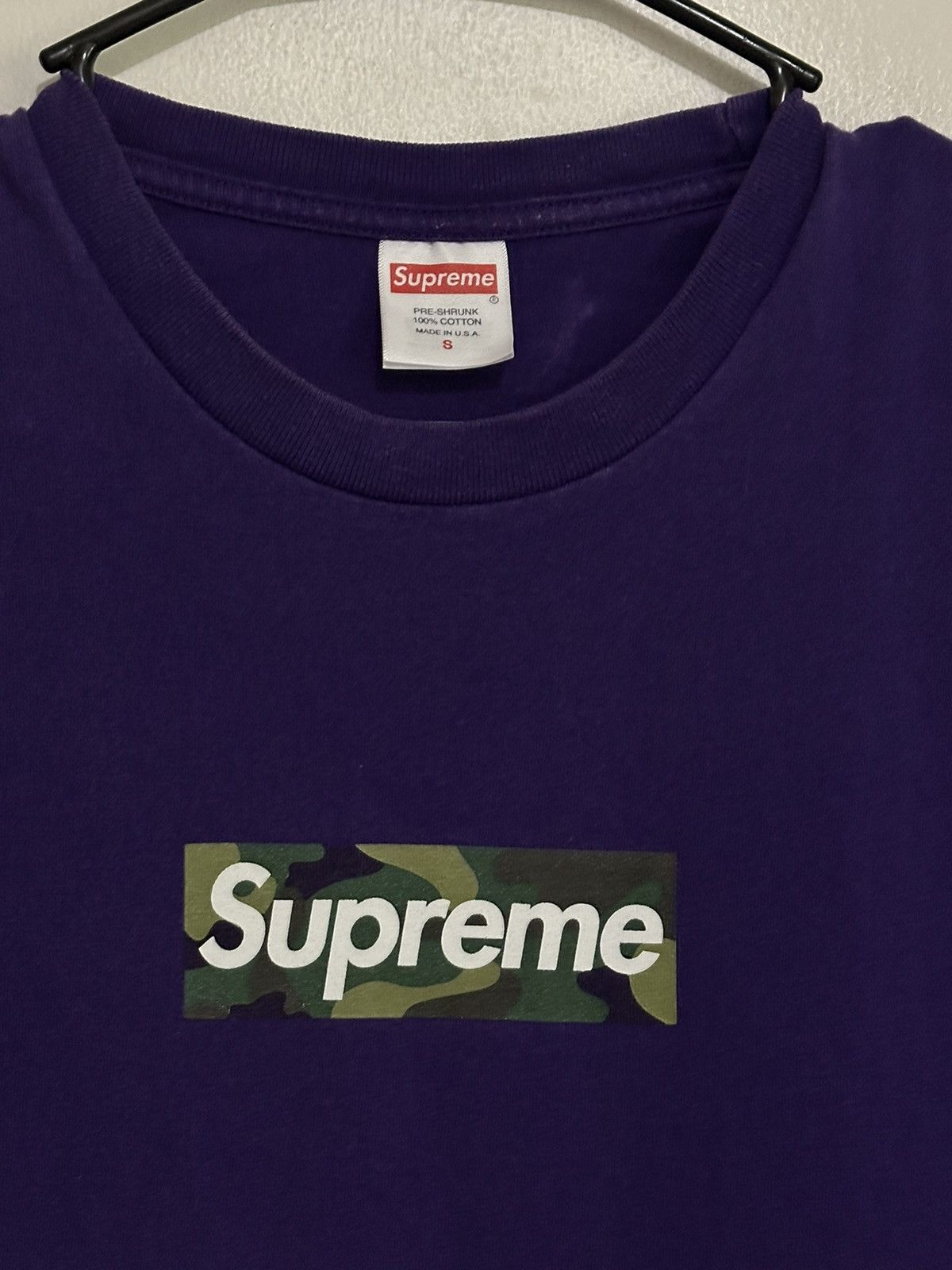 Supreme Camo Box Logo Tee - toestory.in