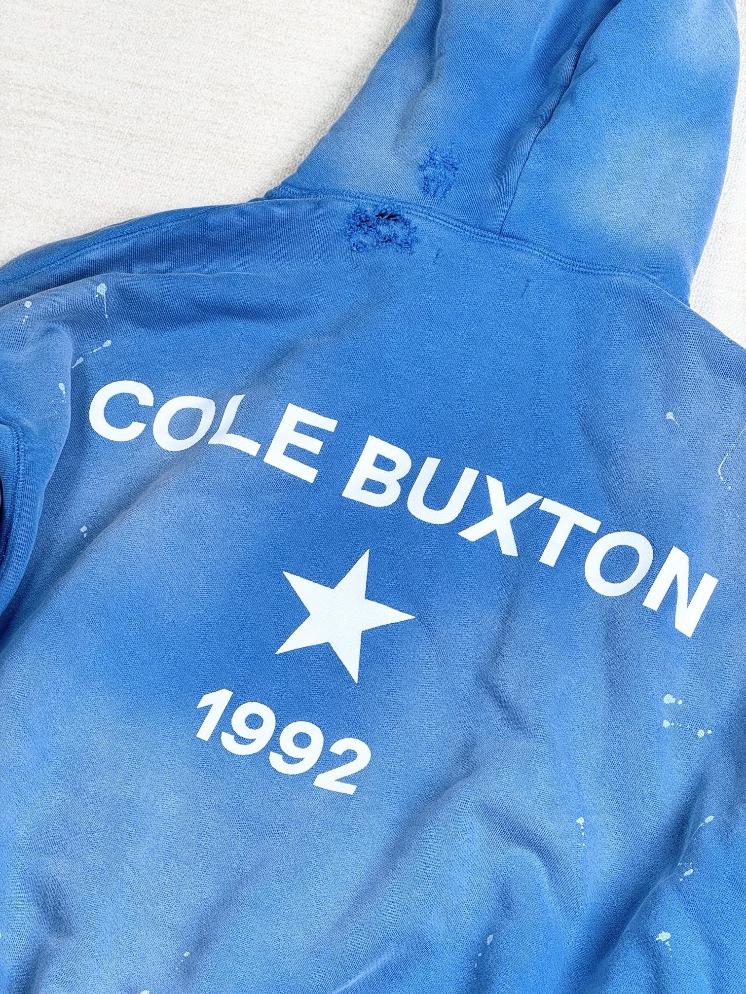 Cole Buxton distressed hoodie S Size US S / EU 44-46 / 1 - 3 Thumbnail