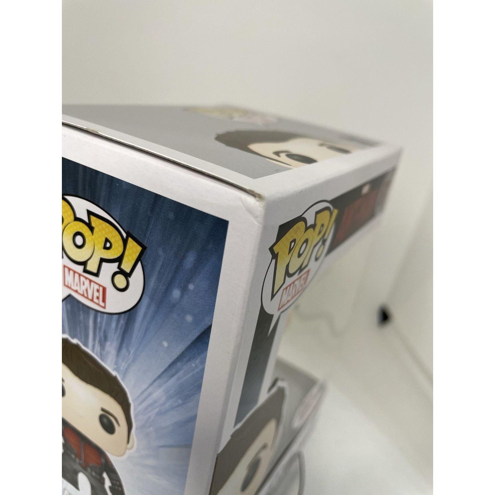 Marvel Comics Funko Pop! Ant-Man (Unmasked) #85 - With Small Ant-Man Size ONE SIZE - 9 Thumbnail