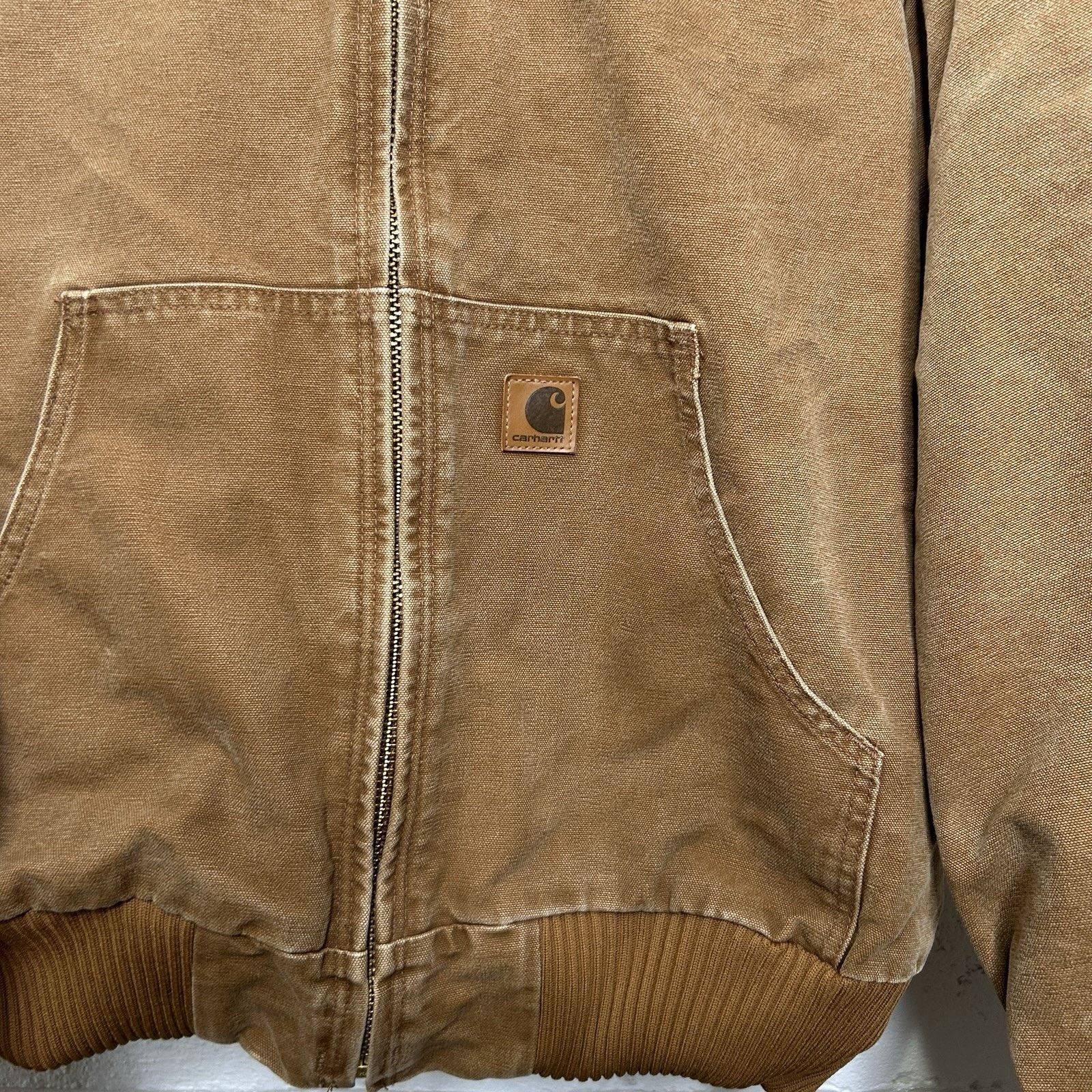 Carhartt Carhartt Hooded Quilt-Lined Active Jacket “Brown” J130-211 Size US XL / EU 56 / 4 - 3 Thumbnail