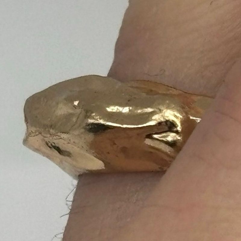 Other Gold Panther Ring Size ONE SIZE - 3 Thumbnail