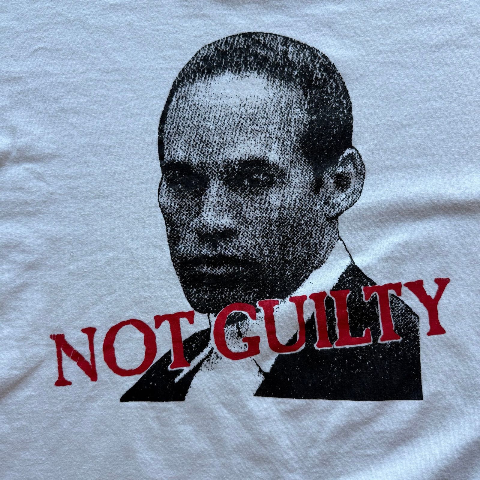 Vintage Vintage OJ Simpson Not Guilty Tee Size US L / EU 52-54 / 3 - 4 Thumbnail