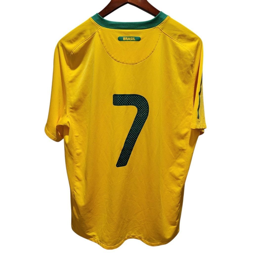 Nike Nike Dri-Fit Authentic Brazil National Team Soccer Jersey #7 Size US XL / EU 56 / 4 - 3 Thumbnail