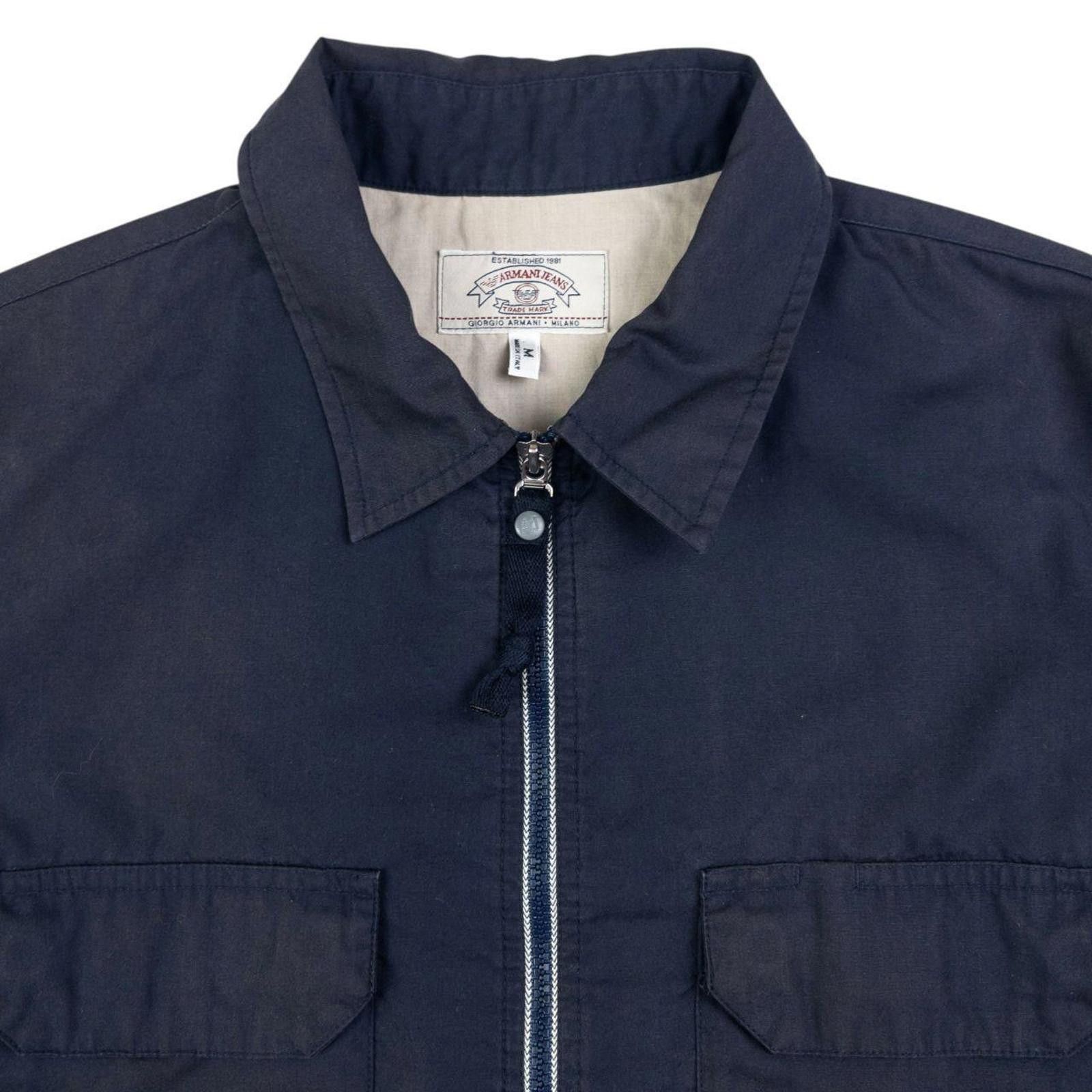 Armani Vintage Armani Jeans Lightweight Zip Up Jacket Size M Size US M / EU 48-50 / 2 - 3 Thumbnail