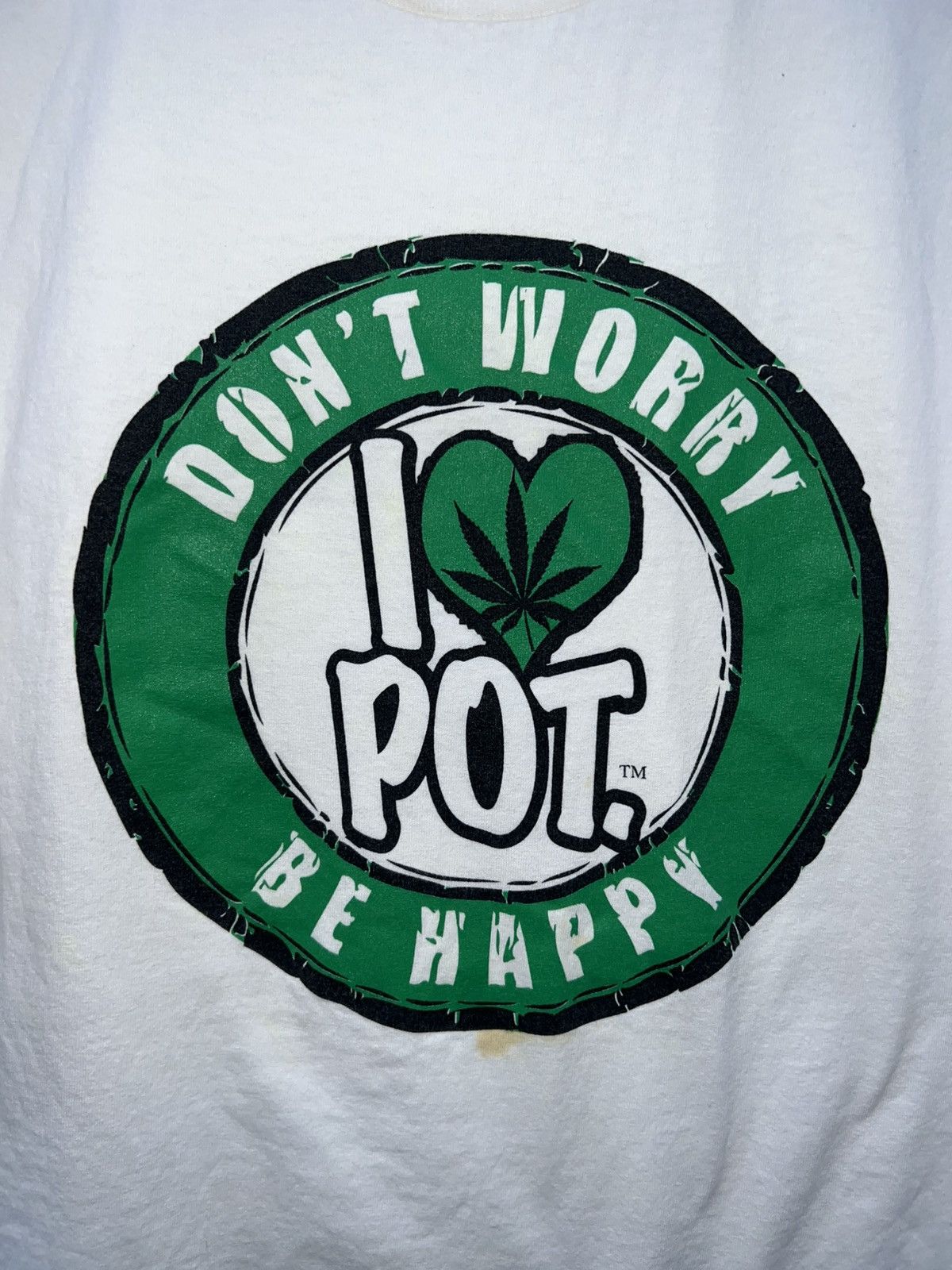 Other I Love Pot Don’t Worry Be Happy Tee Size US L / EU 52-54 / 3 - 2 Thumbnail