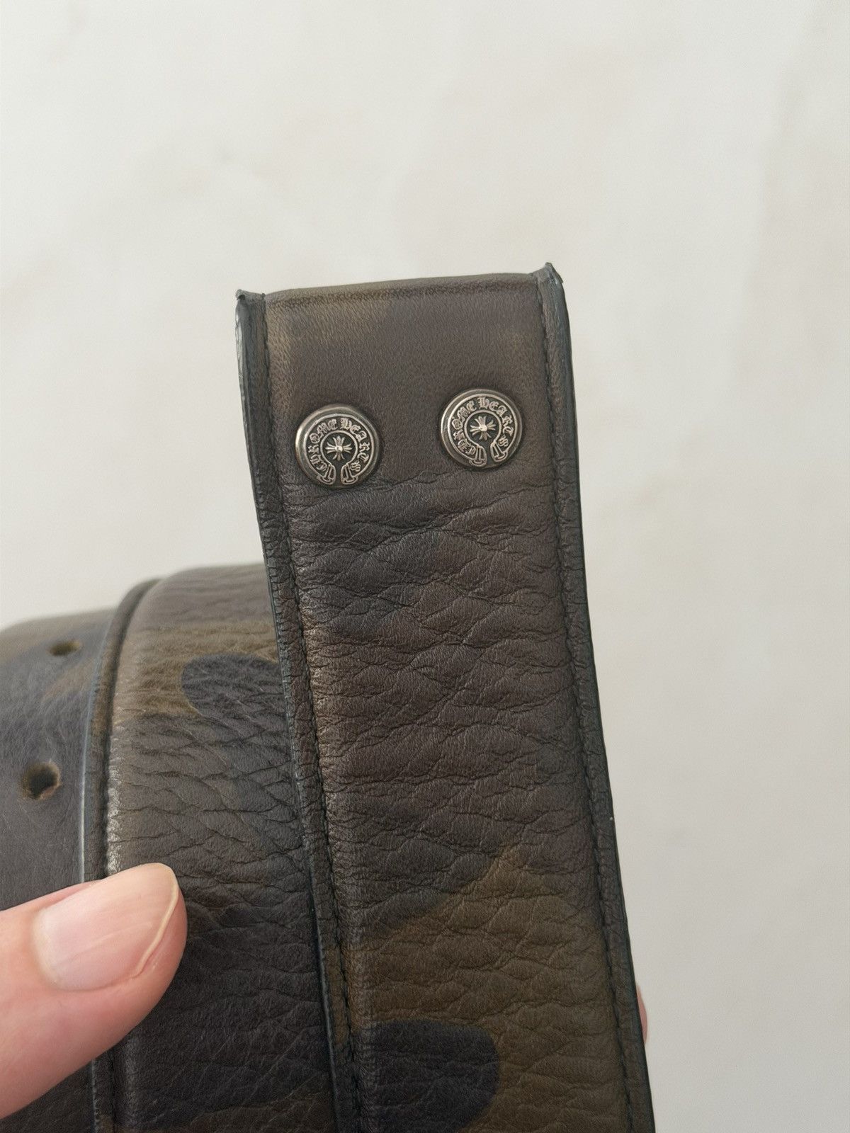 Chrome Hearts Chrome Hearts Camouflage Leather Strap Belt Sz.40 Size 40 - 2 Thumbnail