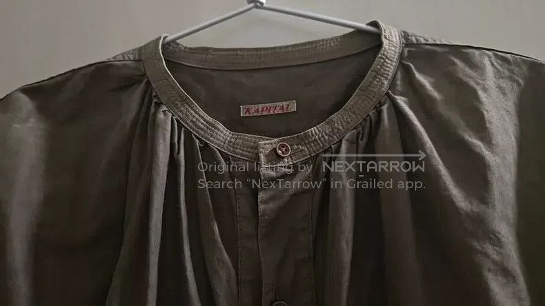Kapital Kapital Loose pleated shirt Size US XS / EU 42 / 0 - 2 Thumbnail