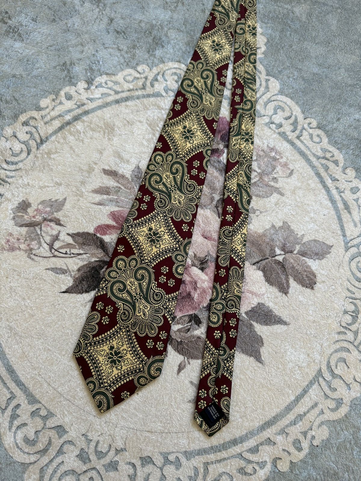 Polo Ralph Lauren Polo Ralph Lauren silk paisley multicoloured handmade tie Size ONE SIZE - 2 Thumbnail