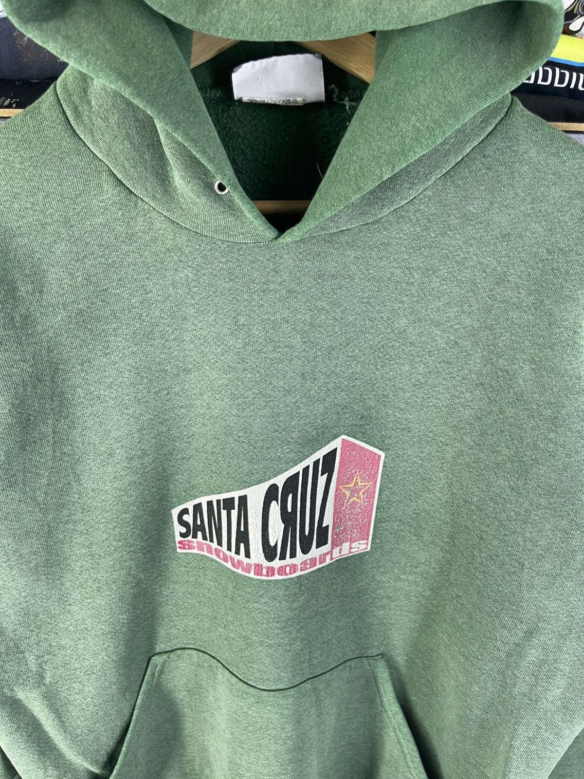 Santa Cruz Skateboards Vintage 90's Santa Cruz Snowboard Hoodie Size US M / EU 48-50 / 2 - 3 Thumbnail