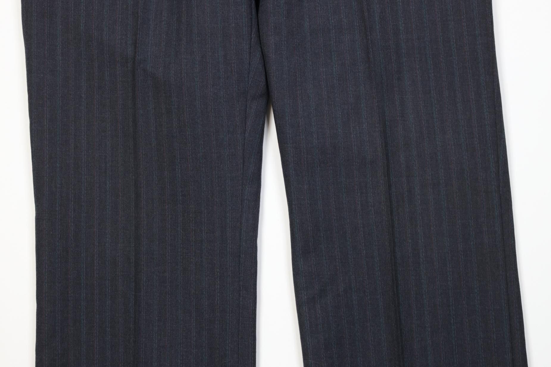 Vintage Vintage 70s Streetwear Knit Striped Bell Bottoms Chino Pants Size US 38 / EU 54 - 3 Thumbnail