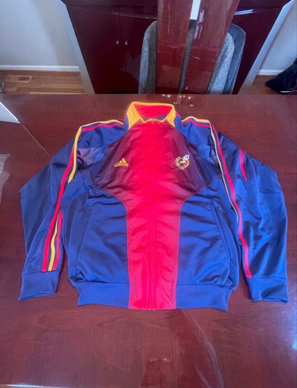 Adidas Adidas Spain RFEF National Team Soccer Track Suit Men's L Size US L / EU 52-54 / 3 - 15 Thumbnail