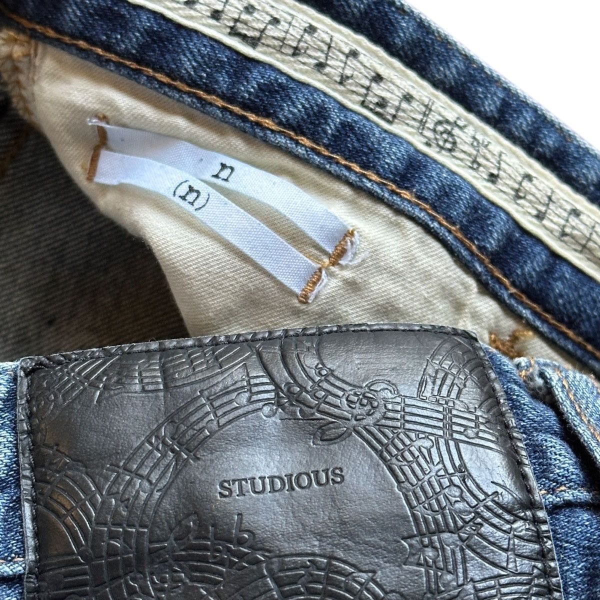 Number (N)ine Distressed Jeans Size US 30 / EU 46 - 5 Thumbnail