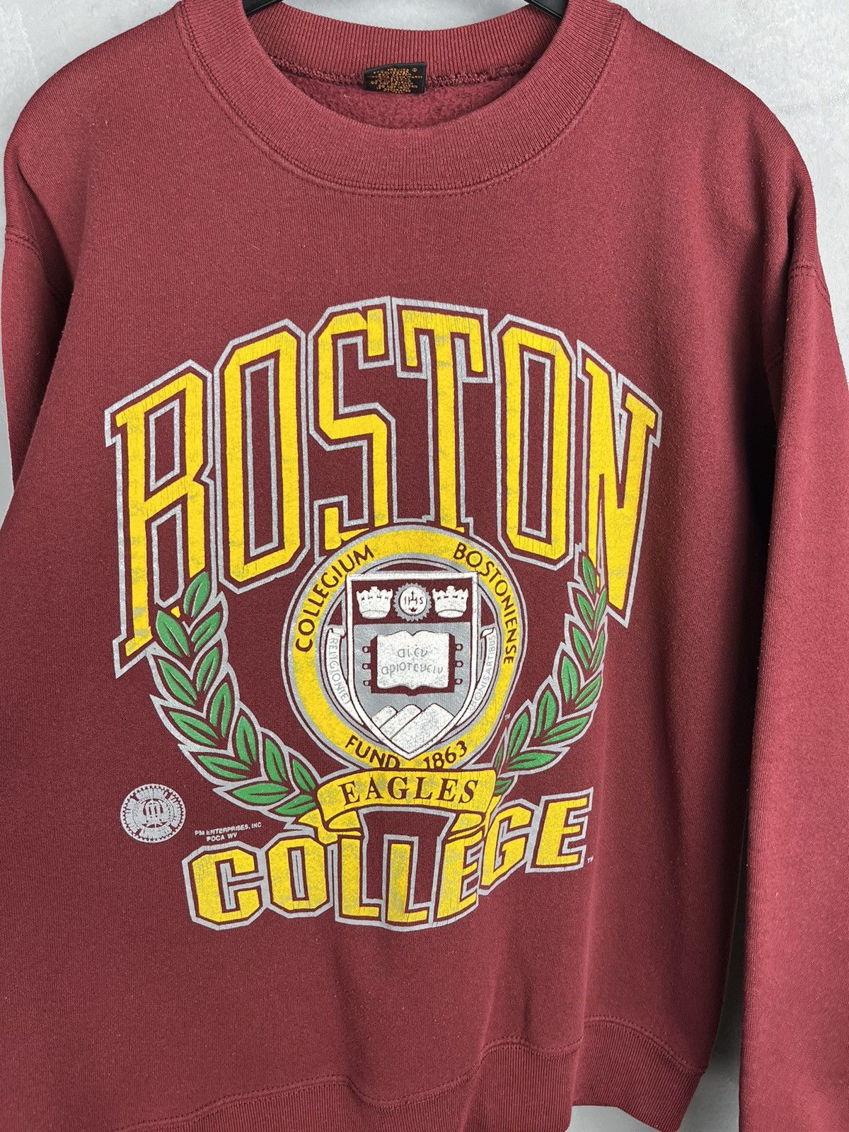 Other Vintage Boston University Sweatshirt USA Size US L / EU 52-54 / 3 - 9 Thumbnail