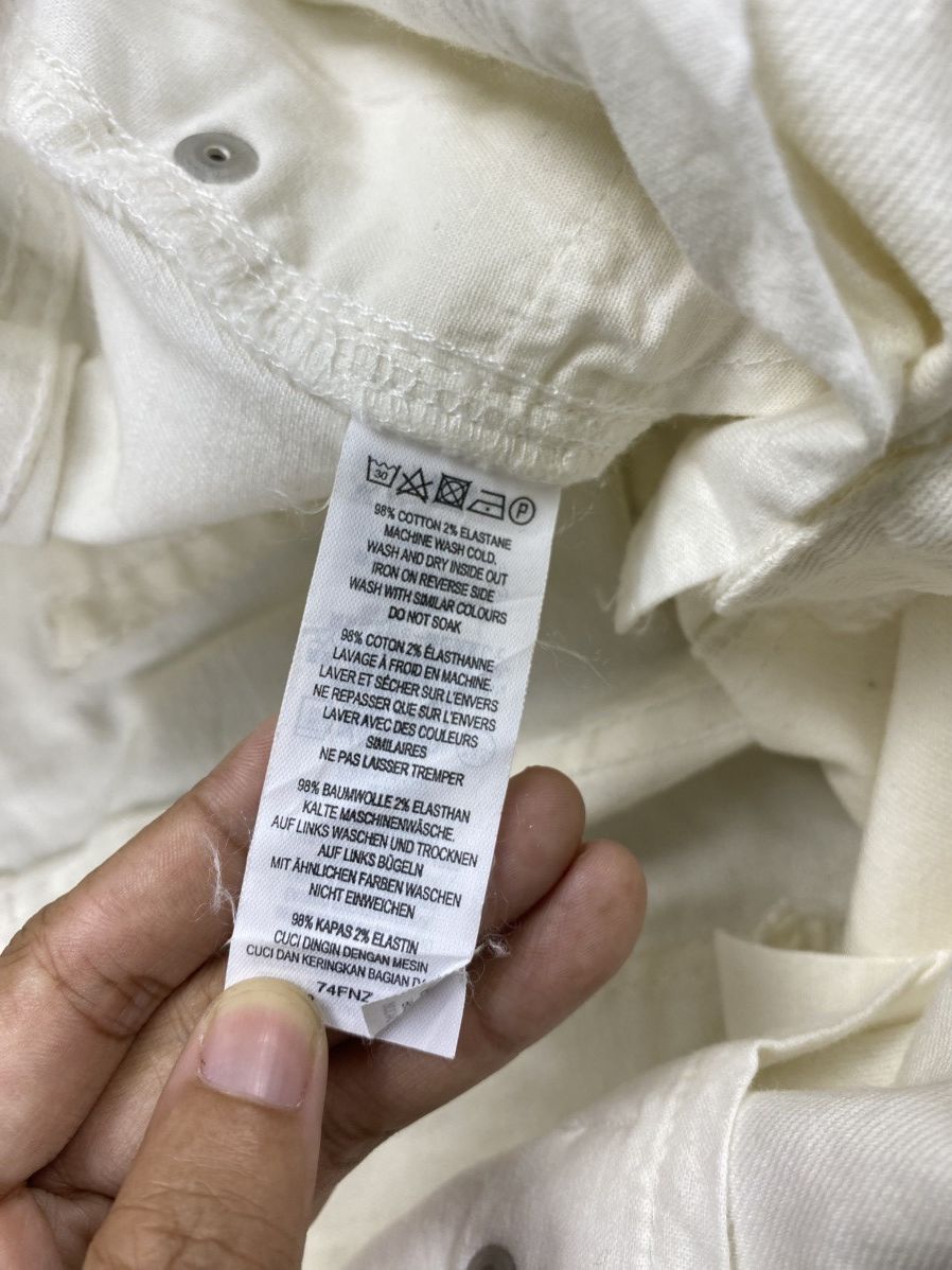 French Connection French Connection Pure White Straight Cut Pants Size US 31 - 12 Thumbnail