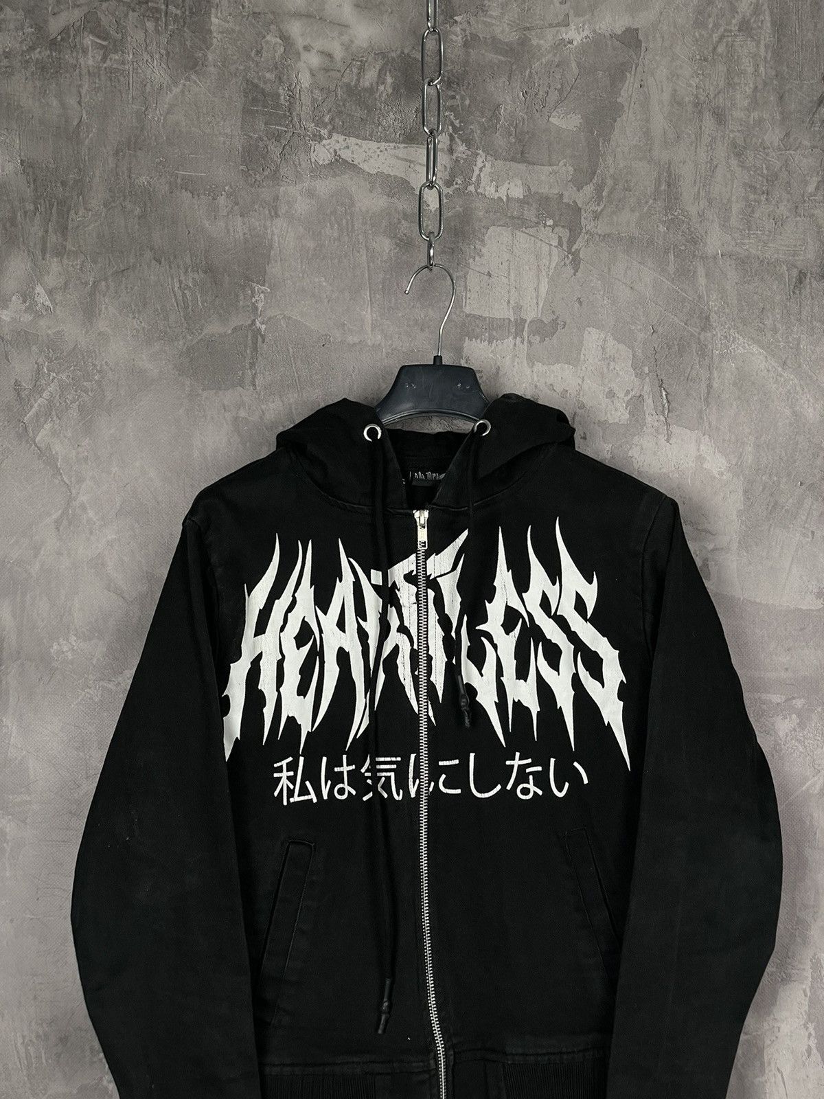 If Six Was Nine × Le Grande Bleu (L.G.B.) × Vintage Vintage Hysteric Glamour Style Japanese Y2K Zip Hoodie Size S / US 4 / IT 40 - 4 Thumbnail