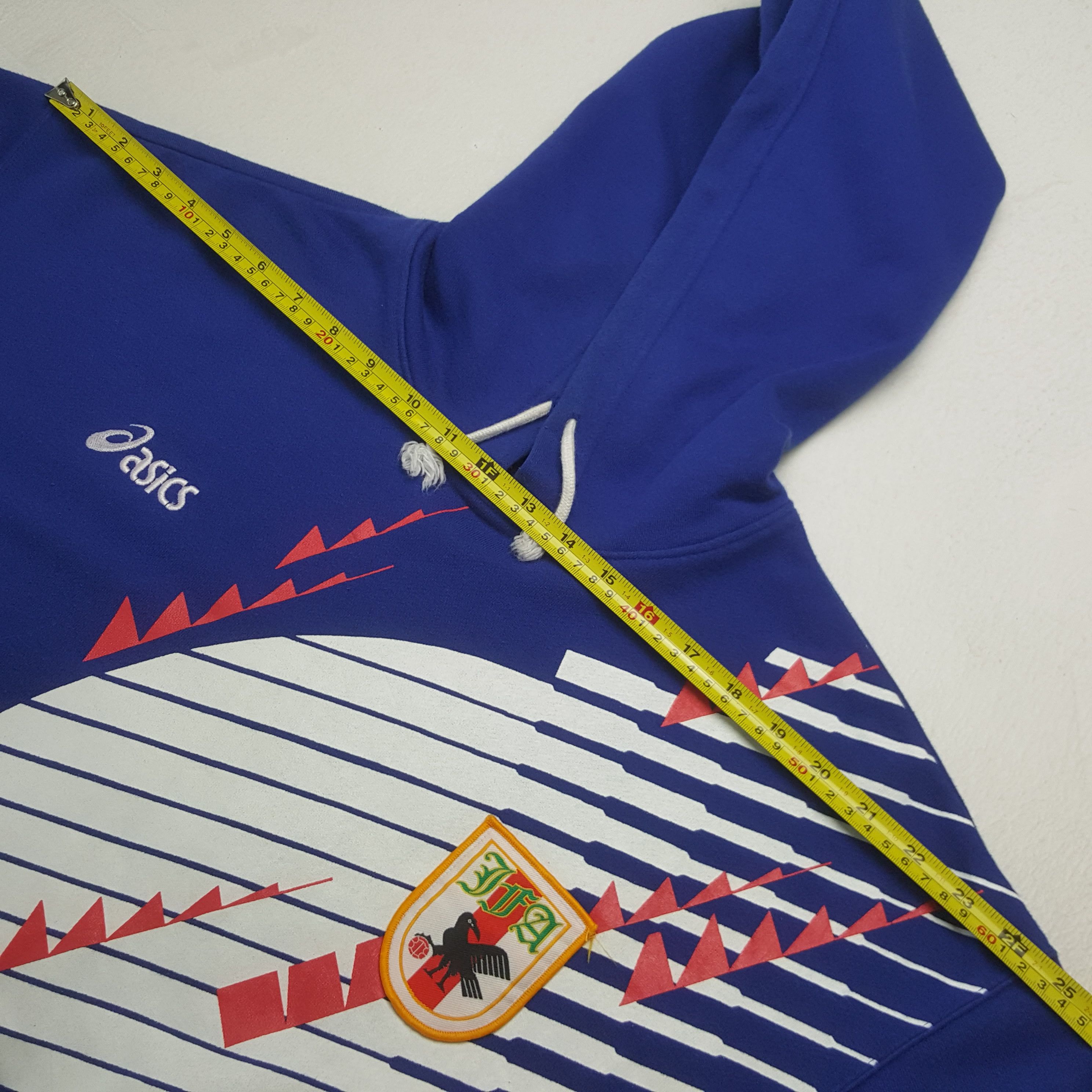 Asics Vintage ASICS The Football Association Of Japan Hoodies RR12 Size US M / EU 48-50 / 2 - 6 Thumbnail