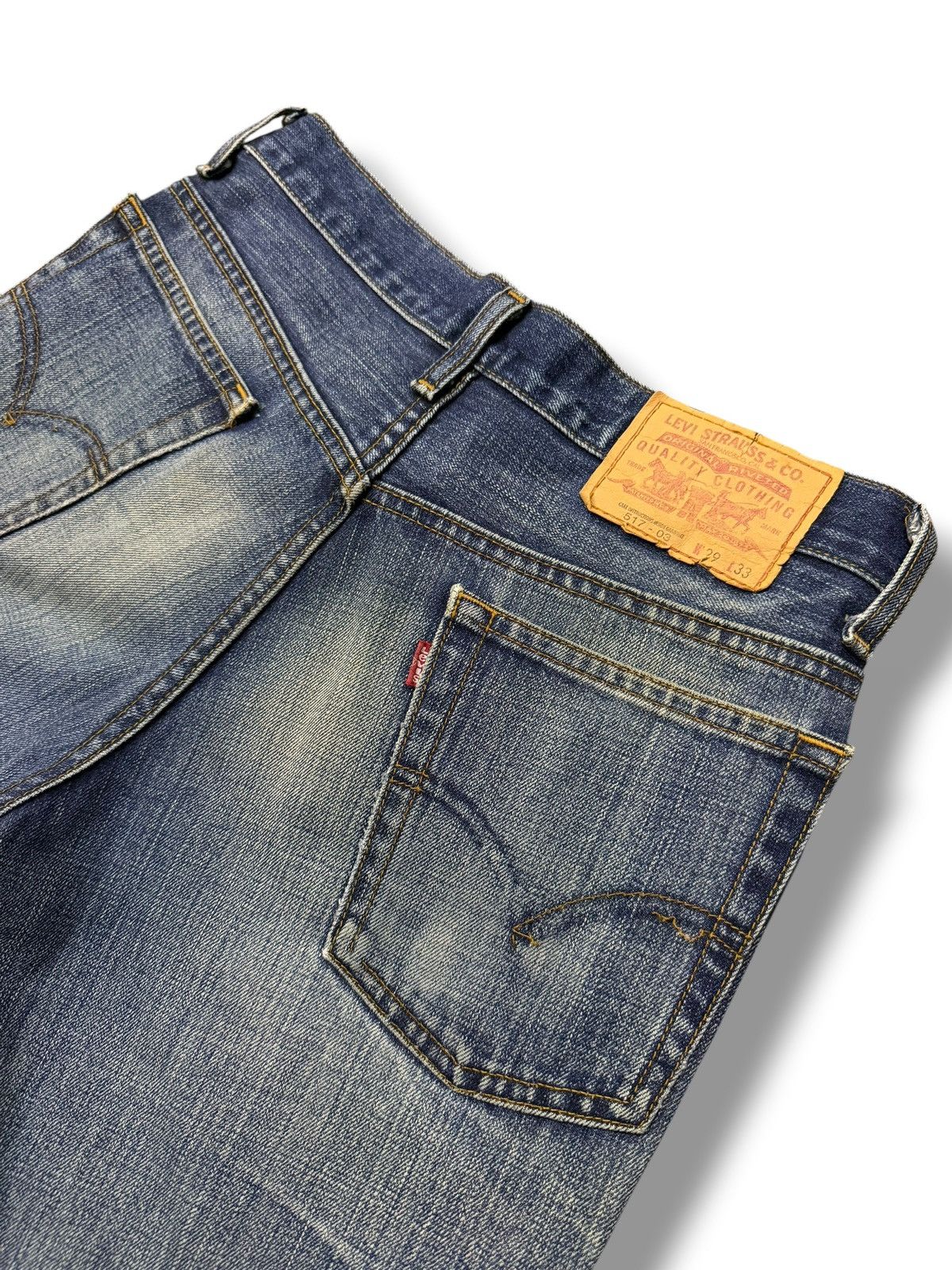 Levi's Vintage 00s Levis 517 Made In Japan | Vintage Bootcut | W29 Size US 29 - 8 Thumbnail