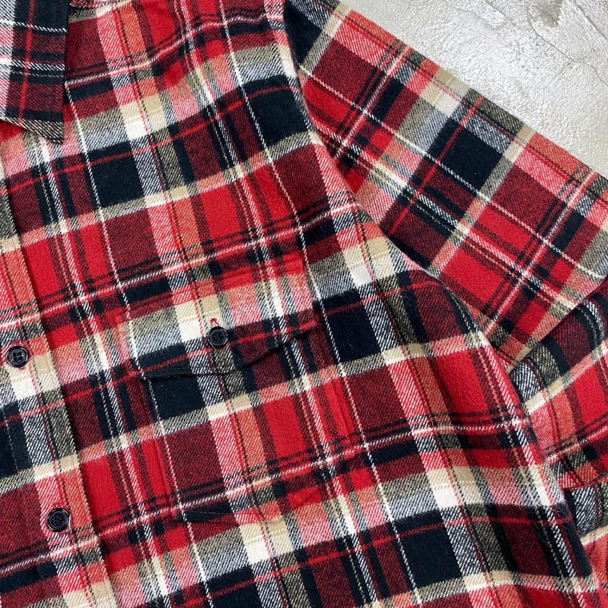 Saint Laurent Paris FW2018 Flannel Shirt Size US XS / EU 42 / 0 - 4 Thumbnail