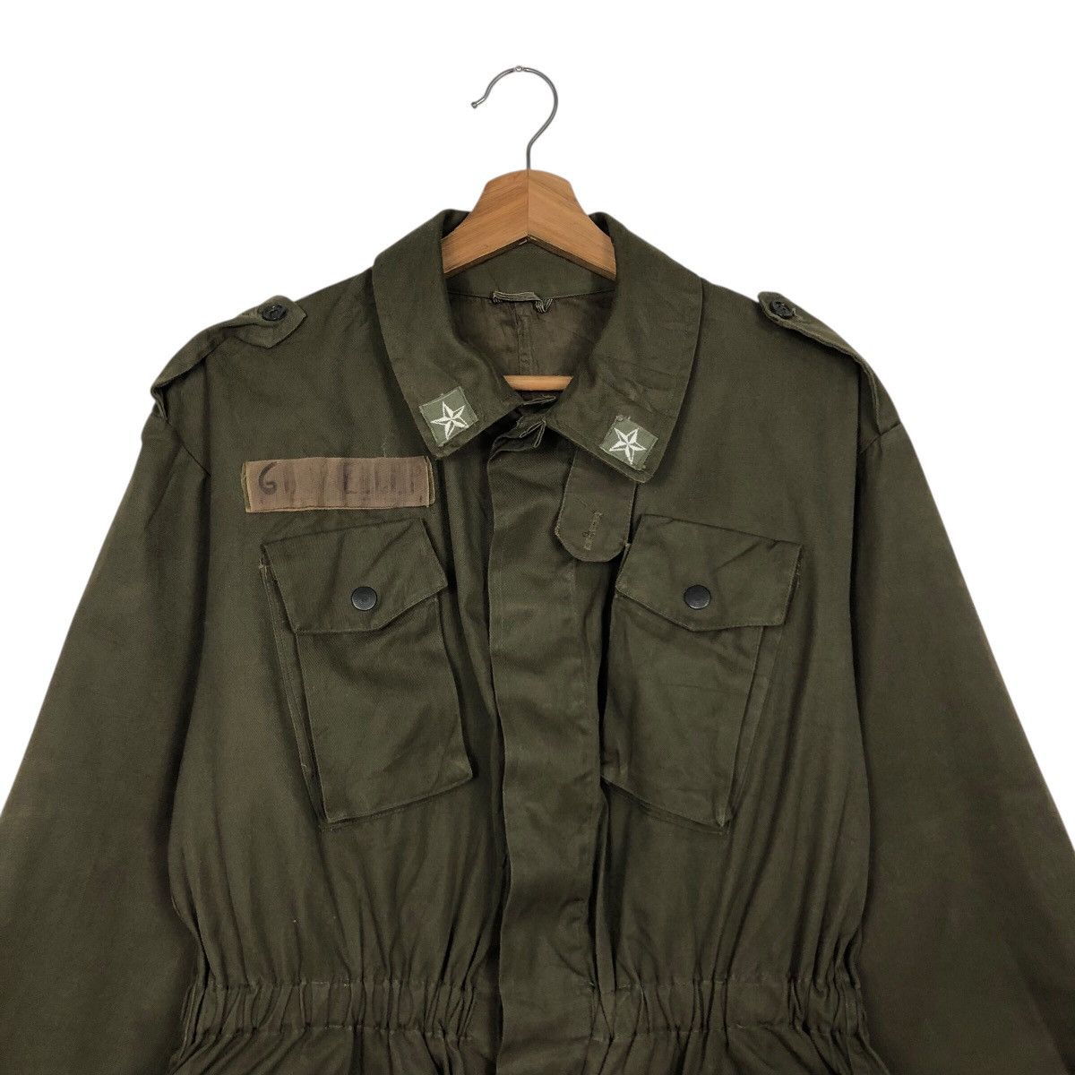 Vintage Vintage Heavy Jacket Military Collection Multi Pocket Cargo Size M / US 6-8 / IT 42-44 - 4 Thumbnail