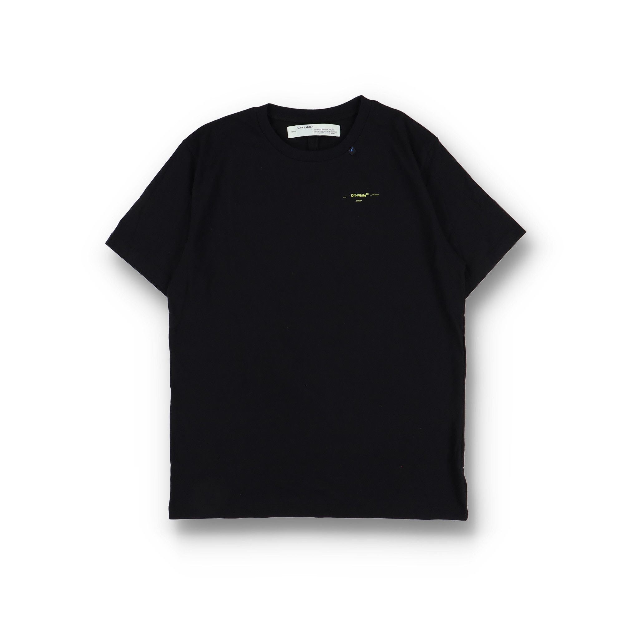 Off-White Black and Yellow Acrylic Arrows Logo T-Shirt Size US XXL / EU 58 / 5 - 5 Thumbnail
