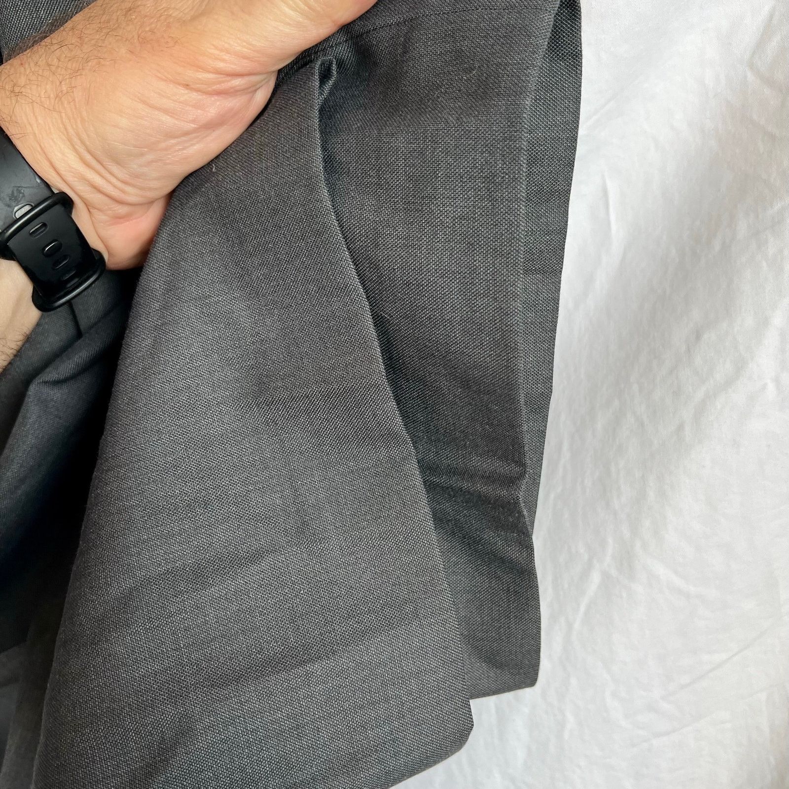 Knightsbridge Knightsbridge Poly Blend Men's Gray Dress Slacks W36X L32 Size US 36 / EU 52 - 6 Thumbnail